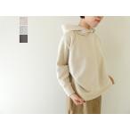 ショッピングスウェード mao made(マオメイド) やわらかスウェード裏毛ラグランパーカ(551204)