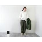 ショッピングprit prit(プリット) リネンレーヨンストレッチ7分袖裾ヒモプルオーバー(81625)