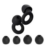 WFGKKPXC уголок штекер сон для совершенно . звук предотвращение тихий звук бог контейнер сильнейший уголок штекер гибкий кварцевый гель материал повторение применение возможность . для перевозки удобный слуховай аппарат самолет . чуть более путешествие вода 