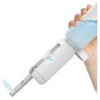 富士商 おしり洗浄機 携帯用 電動 充電式 ハンディシャワー ポータブル シャワーウォッシュ ホワイト F22124