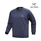 ショッピングFleece ARC'TERYX アークテリクス エンブレム フリース クルー EMBLEM FLEECE CREW BLACK SAPPHIRE X000009787