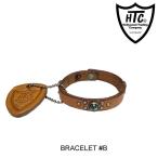 HTC HOLLYWOOD TRADING COMPANY ハリウッド トレーディング カンパニー BRACELET #B ブレスレット LT TAN VINTAGE NICKEL REAL TURQUOISE