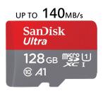 ショッピングマイクロsdカード microSDXC 128GB SanDisk Ultra 140MB/s A1 CLASS10 UHS-I U1 SDSQUAB-128G-GN6MN 海外パッケージ ゆうパケット送料無料 SATF128G-QUAB