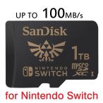 セール!マイクロsdカード microSDXC 1TB for Nintendo Switch SanDisk UHS-I U3 R_100MB/s W_90MB/s SDSQXAO-1T00-GN3ZN 海外パッケージ
