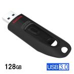 USBメモリ 128GB サンディスク Sandisk ULTRA USB3.0 高速 130MB/ｓ 並行輸入品 翌日配達送料無料