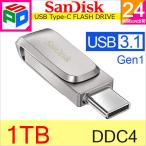 USBメモリー 1TB SanDisk USB3.1 Gen1-A/Type-C