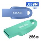 USBメモリ 256GB USB3.2 Gen1 SanDisk Ultra Curve R:100MB/s キャップレス SDCZ550-256G 並行輸入品 送料無料