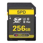 SDXCカード 256GB SPD UHS-II Class10 U3 V60 R:280MB/s W:195MB/s 4K Ultra HD対応 SD-256GU2V60 国内5年保証 ゆうパケット送料無料