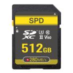 SDXCカード 512GB SPD UHS-II Class10 U3 V60 R: