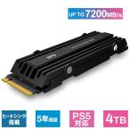 SPD SSD 4TB M.2 2280 PCIe Gen4x4 NVMe 3D NAND теплоотвод установка PS5 R:7200MB/s W:6200MB/s SP800-004TP4HS 5 год гарантия на следующий день доставка бесплатная доставка 