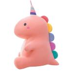 恐竜ぬいぐるみ柔らかいぬいぐるみ恐竜ぬいぐるみ子供のための綿の誕生日プレゼントグリーン11.8インチピンク 並行輸入