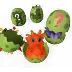 恐竜のおもちゃ キッズ用 幼児玩具 恐竜の卵、子供のおもちゃ 恐竜4個&amp;恐竜の卵4個、恐竜ゲーム 推測恐竜の卵、子供へのギフト 3+ 並行輸入