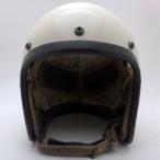 送料無料 1957 初代 Wストラップ BELL 500-TX IVORY 61cm/ビンテージヘルメットベル500txj白r-trtmagnummchalマックホール60s70s