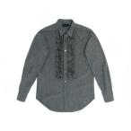 ショッピングダンガリー CHAMBRAY FRILL SHIRT BLACK/ダンガリーシャツrrlkatoカトーwranglerラングラーleelevi'sリーバイスアメカジ古着アメリカusa50s60s70s80s
