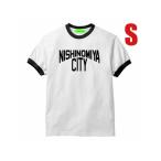 NISHINOMIYA CITY Ringer Tシャツ S/ニシノミヤ市西宮市リンガーホワイト白ブラック黒さくら夙川駅苦楽園口甲陽園今津阪神電鉄今津芦屋宝塚