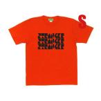 発泡/蓄光 STRANGER Tシャツ ORANGE S/ストレンジャーパーマンウメ星デンカ魔太郎がくる!!切人がきた!!藤子不二雄aブラック商会変奇郎漫画t