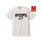 NISHINOMIYA CITY T-shirt WHITE M/�����{�st�V���c�{���q������fm�݂₽�񂦂ׂ������˖�_�w�b�����w�������w�v����w���Éw���{�_��