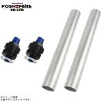 POSHposhu019666-01 регулировочный винт Type2( воздушный клапан нет ) чёрный корпус / голубой вал 