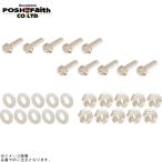 POSHposhu990520 экран винт ( поли машина bone-to)(10 штук )M5X20mm CLEAR