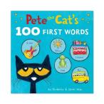 [ иностранная книга ]pi-to The кошка 100 First слово [ gold Bally * Dean /je-ms* Dean ] Pete the Cat's 100 First Words Board Book