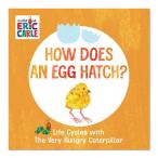 [ иностранная книга ] яйцо. ..... рождение ..?. ........ жизнь cycle [ Eric * Karl ] How Does an Egg Hatch? Life Cycles [Eric Carle] книга с картинками 