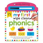 [ иностранная книга ] мой First вытирание clean foniks[ Roger *pliti] Priddy Learning: My First Wipe Clean Phonics [Roger Priddy] книга с картинками 