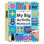 [ иностранная книга ] мой Bick Acty biti Work книжка [ Roger *pliti] My Big Activity Work Book [Roger Priddy] книга с картинками вытирание clean ...