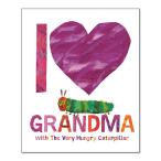 [ иностранная книга ]. ........... Chan большой нравится [ Eric * Karl ] I Love Grandma with The Very Hungry Caterpillar [Eric Carle] книга с картинками . стул .