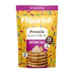  поток lishu день рождения кекс протеин блин Mix 454g Flourish Birthday Cake Protein Pancake Mix ваш заказ 