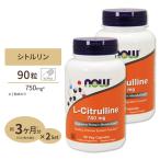 [ купон есть ]nauf-zL- цитруллин 750mg 90 шарик 2 шт. комплект NOW Foods