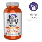 nauf-z аргинин &amp; цитруллин пудра дополнение 340g NOW Foods Arginine &amp; Citrulline аминокислота .tore метаболизм диета nau спорт 