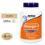 [ купон есть ]NOW Foods Omega 3 180 шарик soft гель nauf-zOMEGA-3 180SGELS
