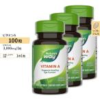 [3 шт. комплект ] nature z way витамин A 3000mcg soft гель 100 шарик Nature's Way Vitamin A