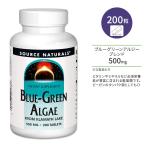 ショッピングアルジー ソースナチュラルズ ブルーグリーン アルジー 500mg 200粒 タブレット Source Naturals Blue-Green Algae サプリメント フィコシアニン クロロフィル