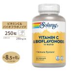 ショッピングビタミンc ソラレー ビタミンC ＆ バイオフラボノイド 500mg ベジタブルカプセル 250粒 Solaray Vitamin C & Bioflavonoids 1:1 サプリ