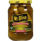 マウントオリーブ プチスナッククランチャーズ コーシャディルピクルス 473ml Mt. Olive Petite Snack Crunchers Kosher お取り寄せ