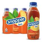  зажим ru натуральный pi-chi бутылка ввод чай напиток 473ml 6шт.@Snapple Natural Peach, Bottled Tea Drink, 1 ваш заказ 