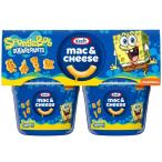  craft губка Bob квадратное брюки ma Caro ni& сыр 4 cup Kraft SpongeBob SquarePants Mac and Cheese, 4 ваш заказ 