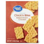  ваш заказ Great value chi gold baitsu Bay kdo cracker 212g Great Value Chick'n Bites Baked Crackers 7.