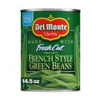  Dell monte French стиль зеленый beans фасоль жестяная банка 411g Del Monte French Style Green Beans 14.5 oz ваш заказ 