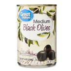 [woru mart бренд ] Great value medium размер вид вытащенный черный оливковый 170g Great Value Medium Pitted Black O ваш заказ 