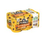  жемчуг z ломтик черный оливковый ..184g 6 жестяная банка упаковка Pearls Sliced Black Ripe Olives, 6 Pack of 6.5 o ваш заказ 