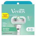 ji let venus Deluxe гладкий sen City b женский бритва 6 шт Venus Deluxe Smooth Sensitive Women's Razor ваш заказ 