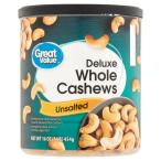 [woru mart бренд ] Great value Deluxe отверстие кешью несоленый 454g Great Value Deluxe Whole Cashews, U ваш заказ 