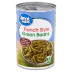 [woru mart бренд ] Great value French стиль зеленый beans фасоль консервы 404g Great Value Canned French S ваш заказ 