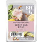  ваш заказ [woru mart бренд ] бойцовая рыбка - Home z& сад z янтарь rose воск melt примерно 71g Amber &amp; Rose Scented Wax M