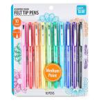  ваш заказ авторучка and механизм фломастер средний знак цвет 10шт.@Pen+Gear Felt Tip Pens, Medium Point, Assorted Co
