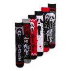  ваш заказ призрак лицо носки 6 пар комплект Ghostface Crew Socks, 6-Pack