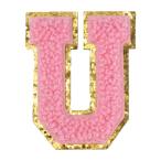  ваш заказ Hello хобби she Neal U розовый нашивка Hello Hobby Chenille U Pink Patch
