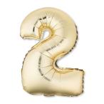  ваш заказ [woru mart бренд ] вес u selection plate номер ba Rune 2 примерно 40cm Gold 16inch Gold Number 2 Foil Ba